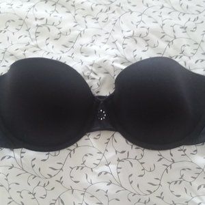 Black Strapless Bra MaidenForm 36C